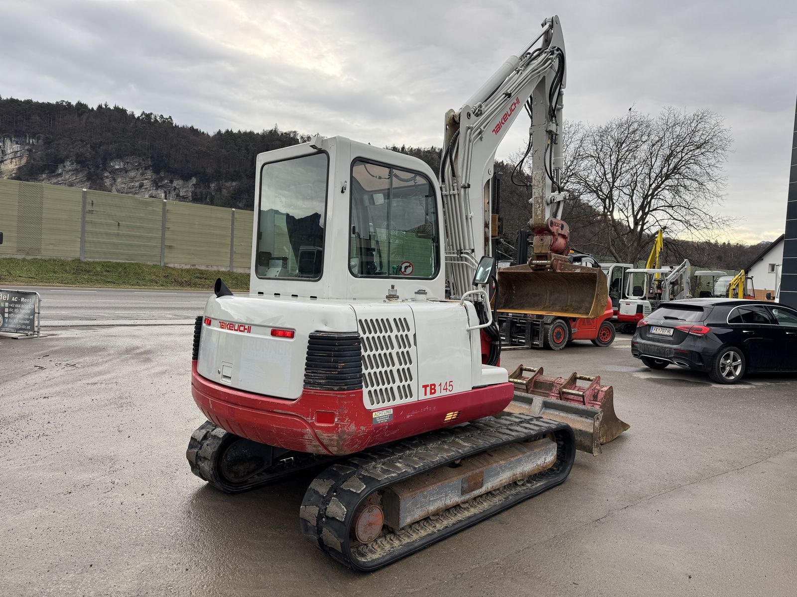 Takeuchi TB 145 Powrtilt 3xSchaufeln 4750 kg Top 3