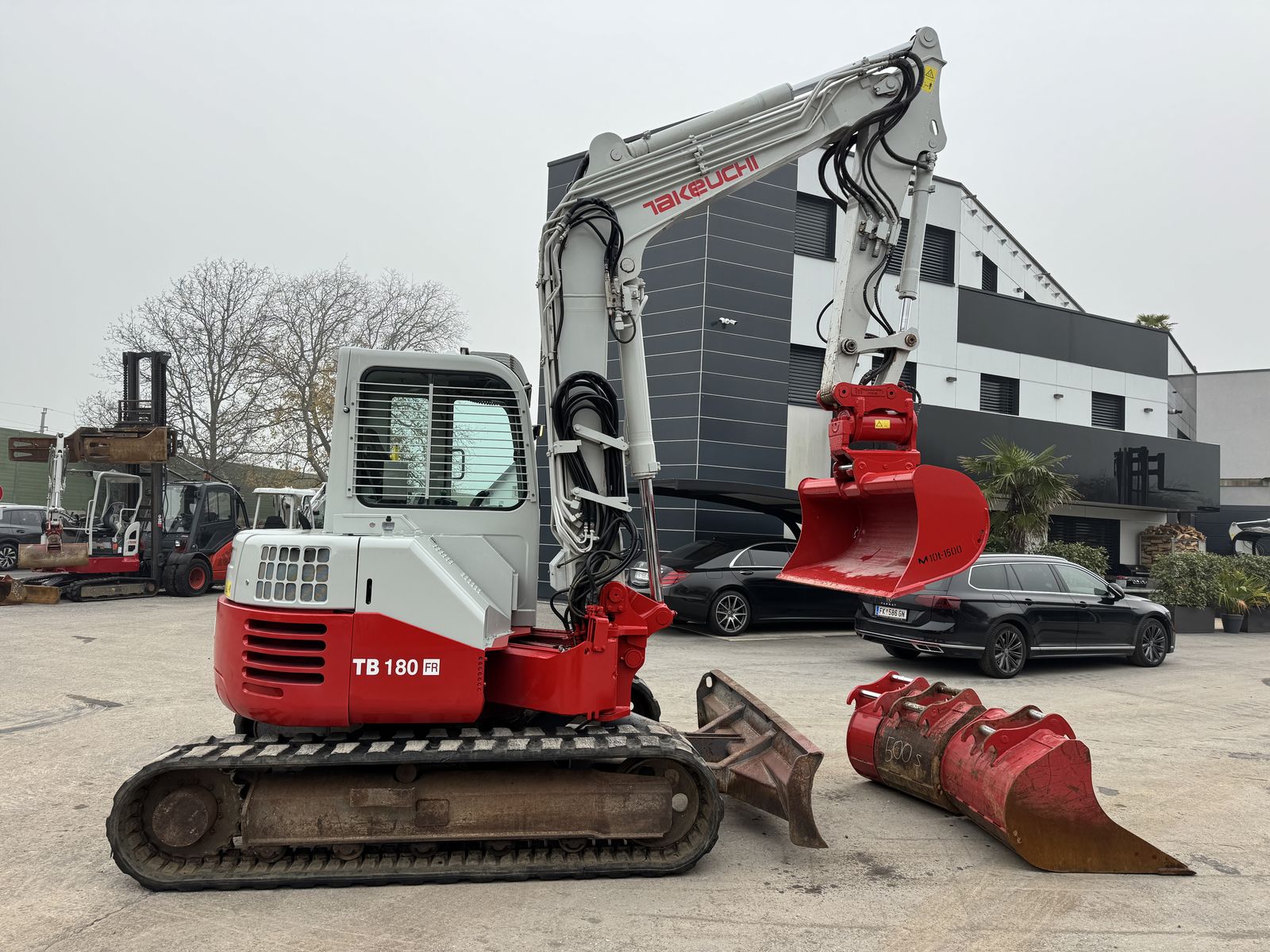 Takeuchi TB 180 FR Powertilt 4xSchaufeln 3