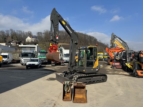 Volvo ECR 88D Powertilt+3xSchaufeln 8800 kg Klima Top