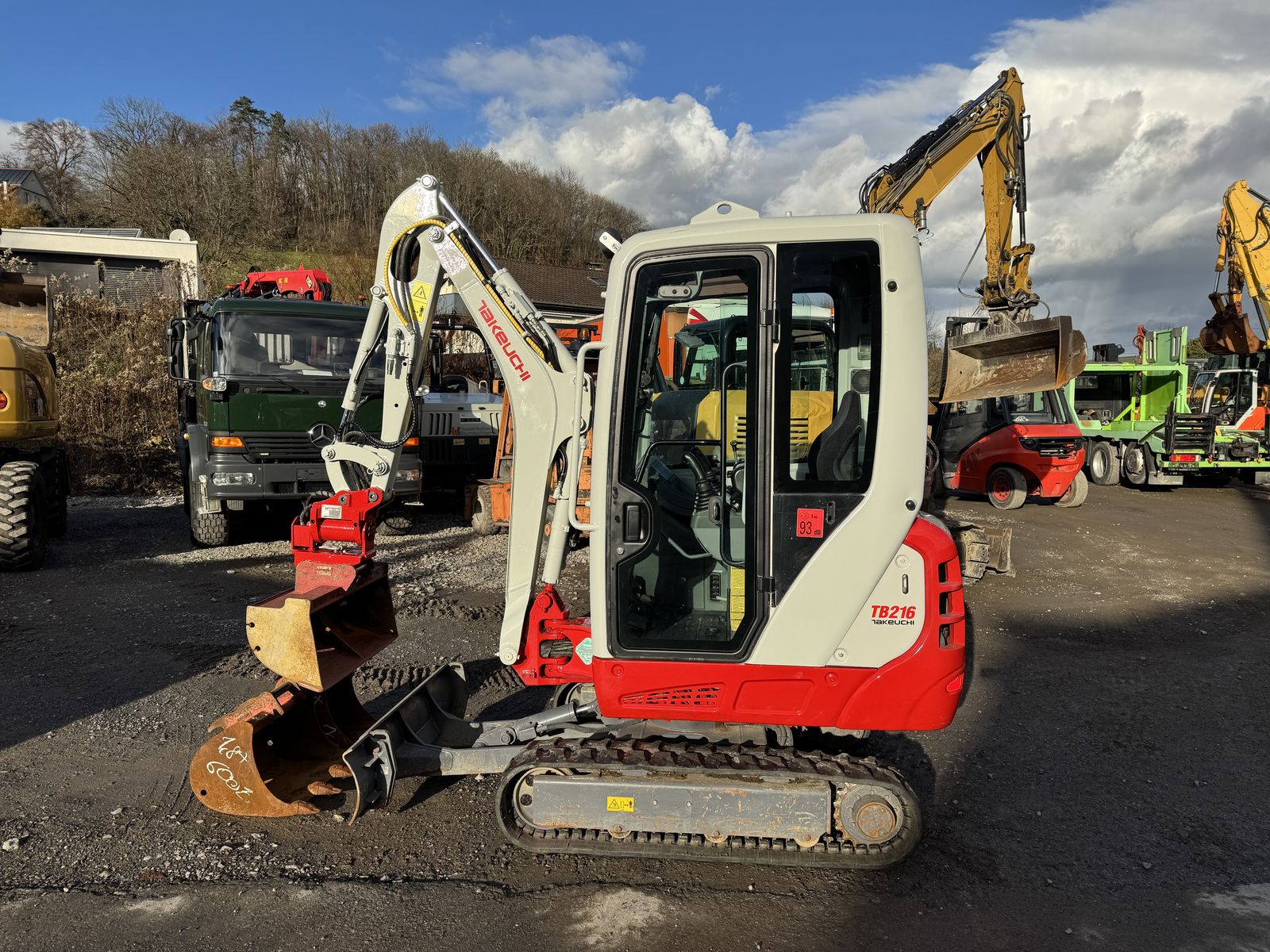 Takeuchi  TB 216 Powertilt+3xSchaufeln 1865 kg 1
