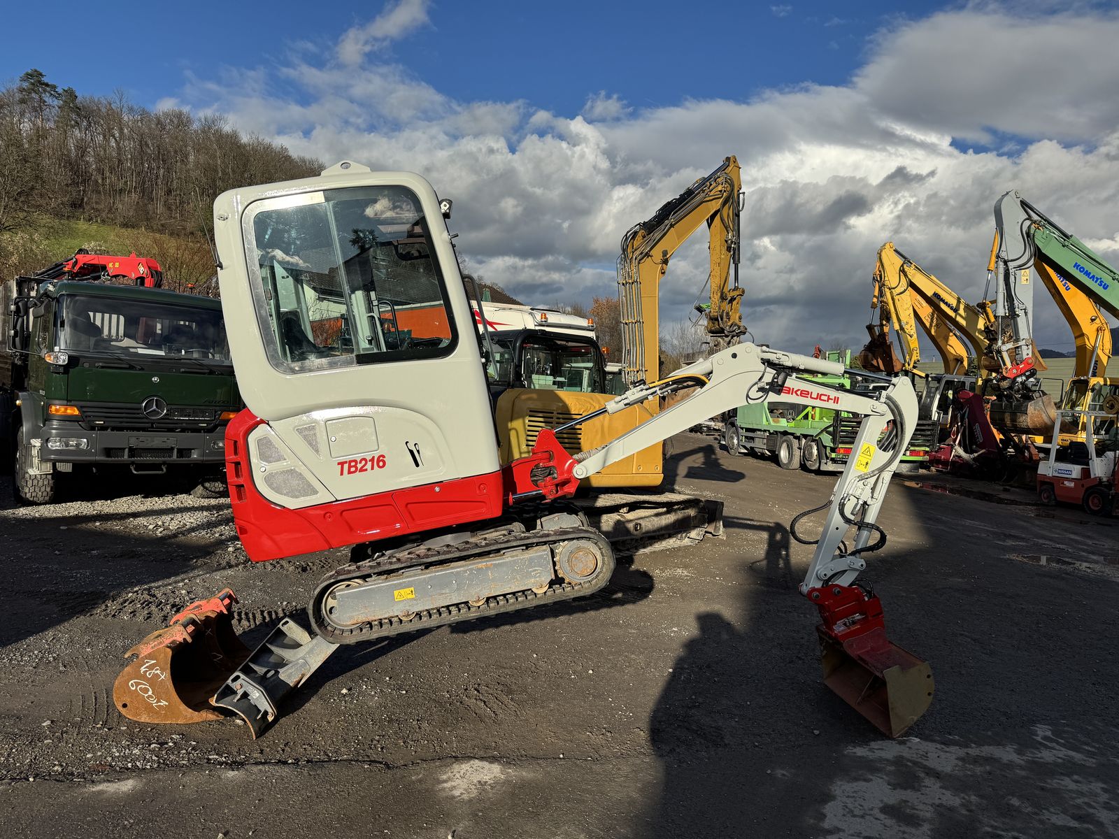 Takeuchi  TB 216 Powertilt+3xSchaufeln 1865 kg 3