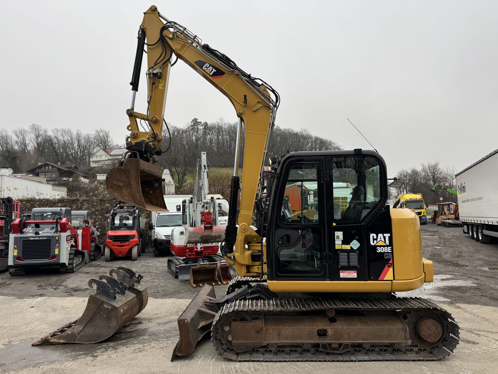 CAT 308E2CR 3xSchaufeln Klima SitzH Top 2