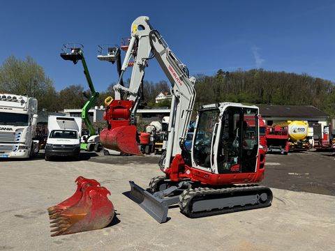 Takeuchi TB 370 Powertilt 3xSchaufeln Neue Gummiketten