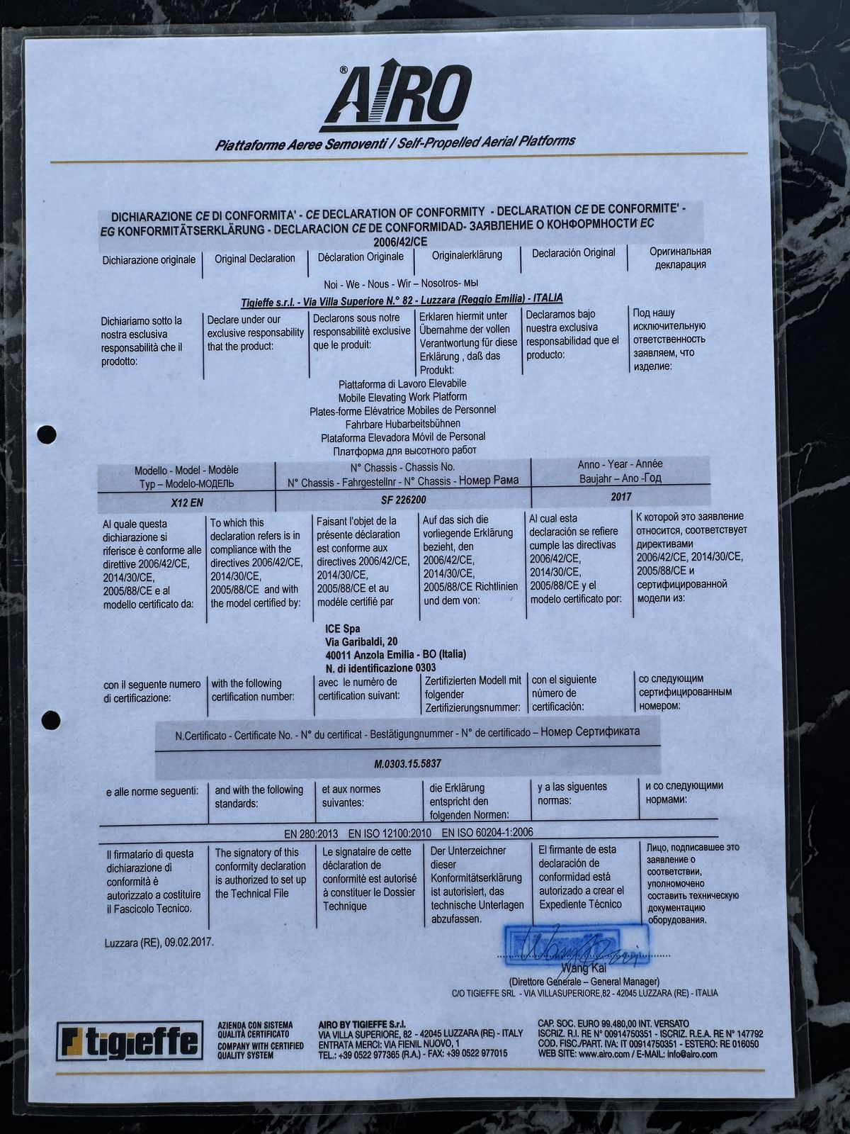 Airo X 12 EN Scherenarbeitsbühne 3