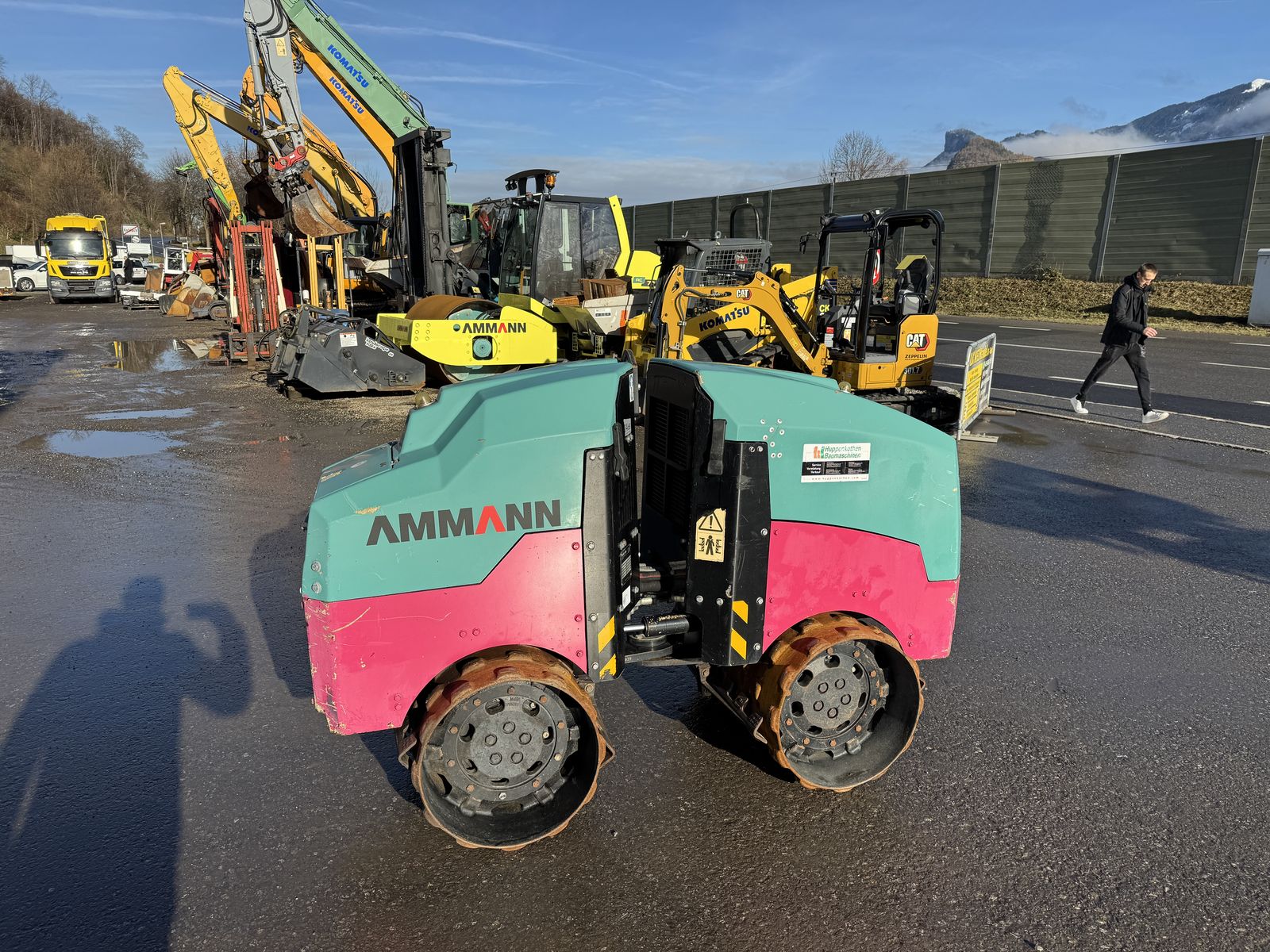 Ammann  1575 Grabenwalze 1