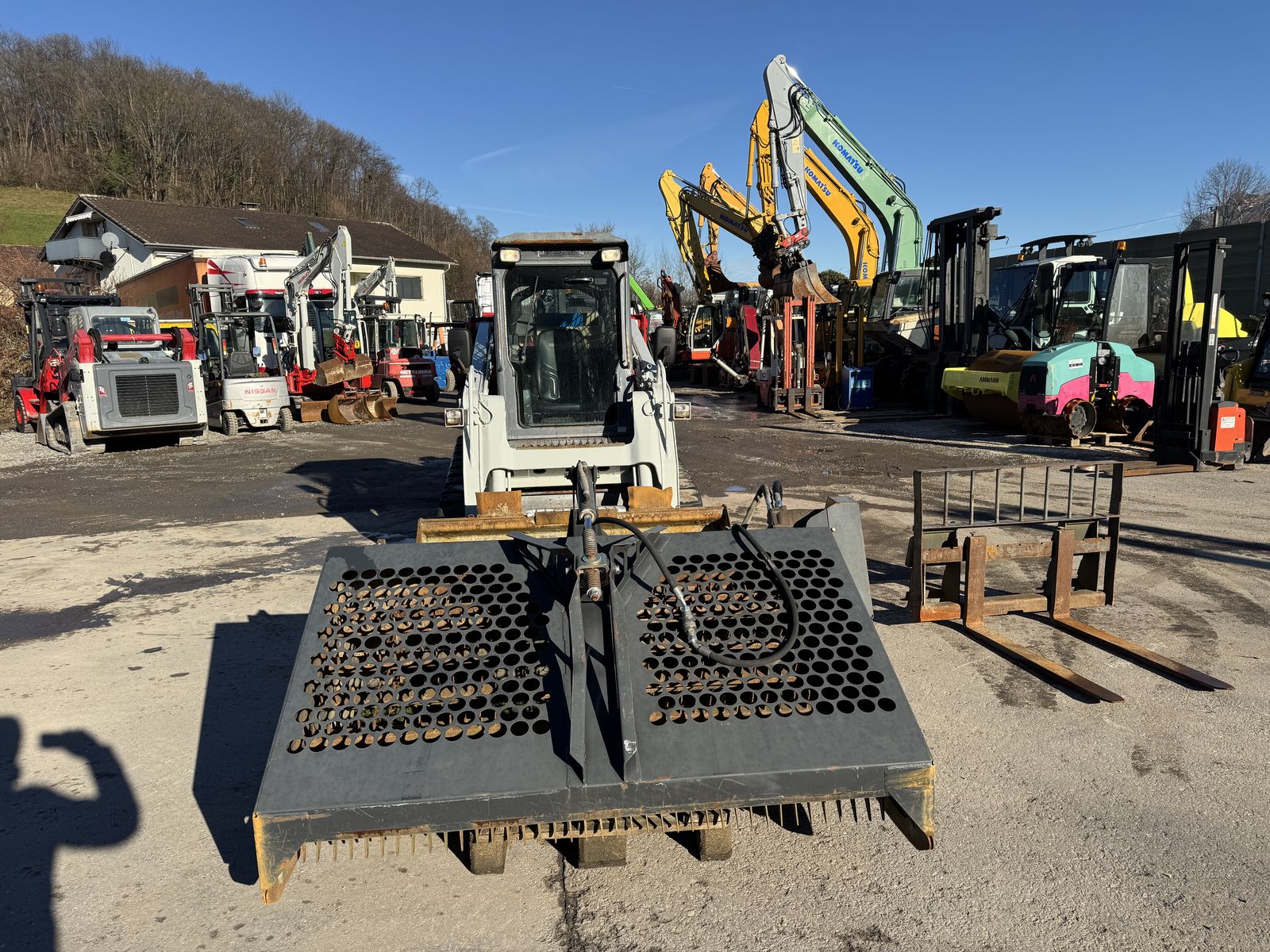 Takeuchi  TL 250 Schaufeln Gabel Steinsammler Top 3