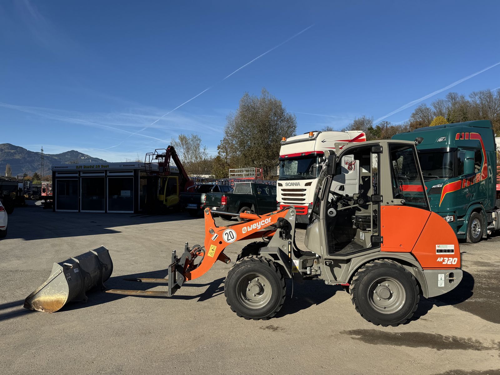 Atlas Weycor 320 Schaufel+Gabel 2500kg Top 1