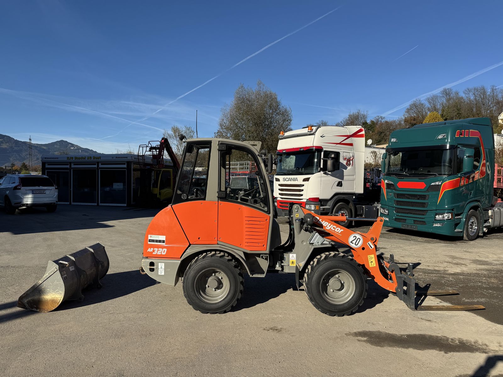 Atlas Weycor 320 Schaufel+Gabel 2500kg Top 2