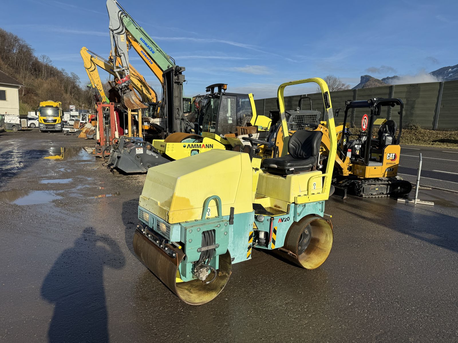 Ammann AV-20 Walze 1