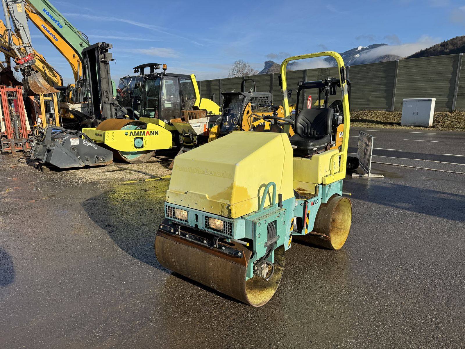 Ammann AV-20 Walze 2