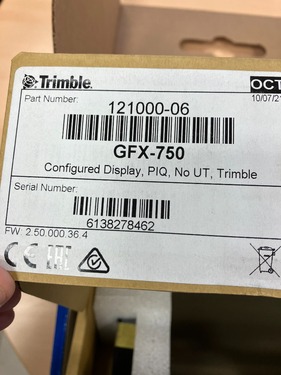 Trimble GFX-750 PIQ