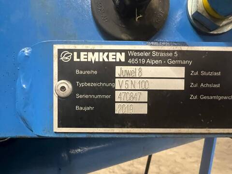 Lemken Juwel 8 + Flexpack