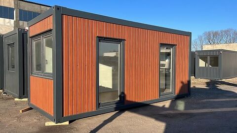 Sonstige Container 6m x 2,44m x 2,8m in Holzoptik