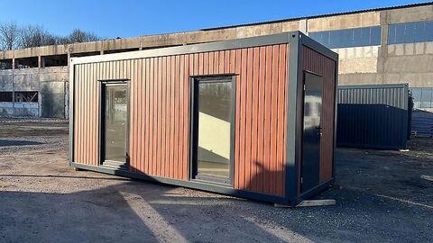 Sonstige Container 6m x 2,44m x 2,8m in Holzoptik