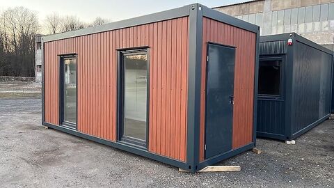 Sonstige Container 6m x 2,44m x 2,8m in Holzoptik