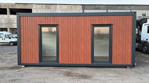 Sonstige Container 6m x 2,44m x 2,8m in Holzoptik