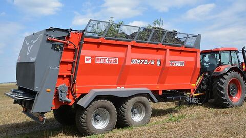 Metal-Fach N272/1 ZENI 12Tonner | Breitstreuwerk | Miststre