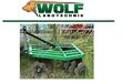 Wolf-Landtechnik GmbH Scheibenegge Mini | Kurzscheibenegge | 1,50m