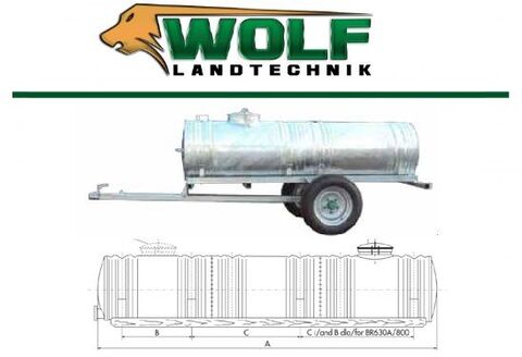 Wolf-Landtechnik GmbH Wasserfass MINI 1000L (Fahrwerk optional)