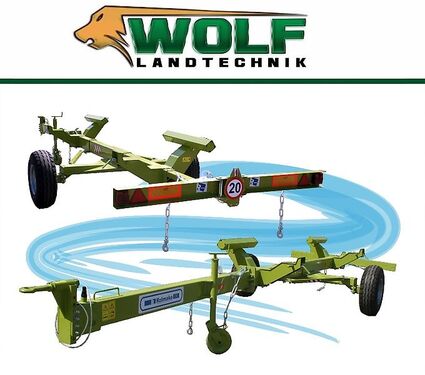 Sonstige Zweiradwagen (starre Deichsel mit Stützrad) Tran