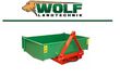 Wolf-Landtechnik GmbH hydraulischer Heckcontainer Premium HCPH 1,80m