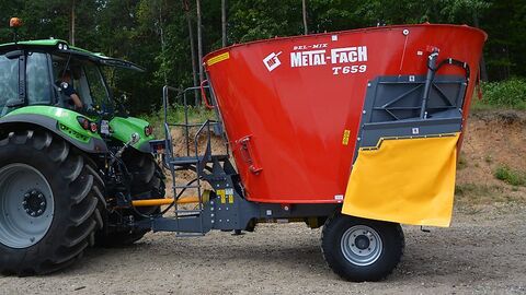Metal-fach T659 5m3 Optimal Futtermischwagen | Best-Preis