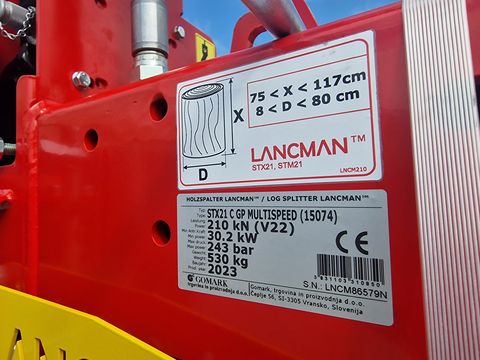 Lancman  Holzspalter STX21 C GP Multispeed