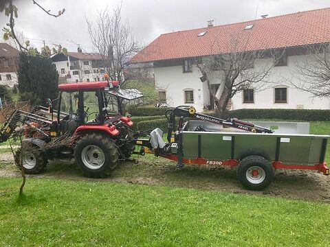 Rückewagen Rückehänger FB30D mit Forstkran FB 42 2