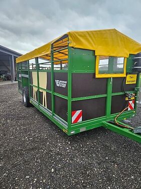 Viehwagen Western  WF6DTV hydraulisch absenkbar 2