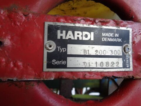 Hardi 200Liter Unterblattspritze 8Halter Dreipunktanba