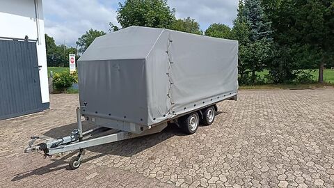 PKW Anhänger Eduard 3500 kg Hochlader 63 cm Plat