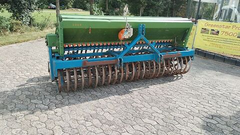 Amazone Saatkasten 30 Reihen mit Fahrgassenschal