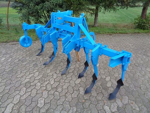 Lemken -blau Neulack 3m Frontgrubber mit 8Stielen Kurzg