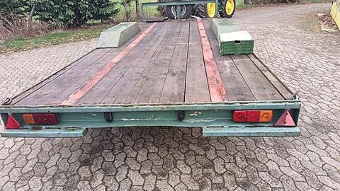 Fliegl Kein Fliegel Tandemahhänger Tieflader 60cm Platt