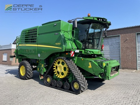 John Deere T670 Raupe mit 730FD