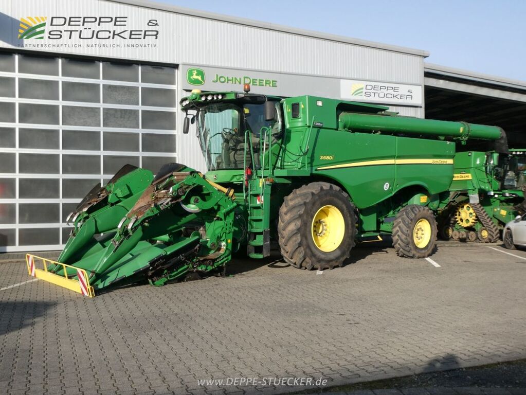John Deere S 680 +630R+SWW +Maisgebiss 1