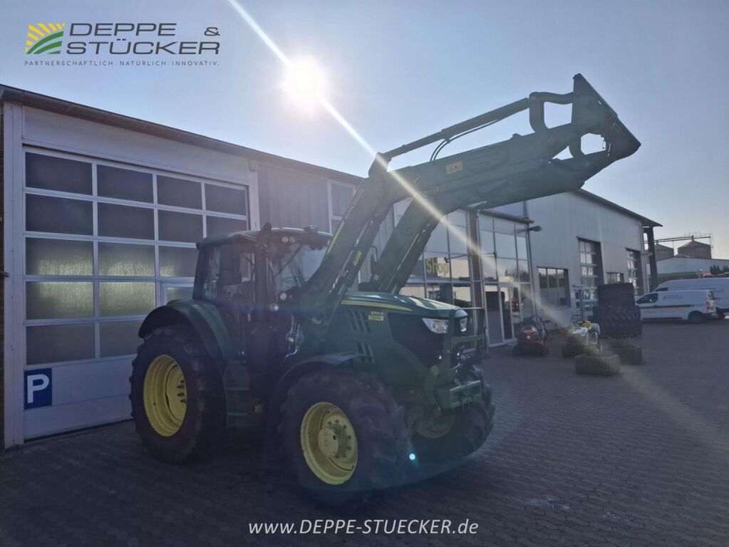John Deere 6155M mit FL 663R 3
