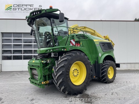 John Deere 9700i mit Kemper 475