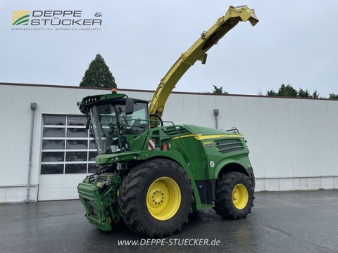 John Deere 8400i mit Kemper 375