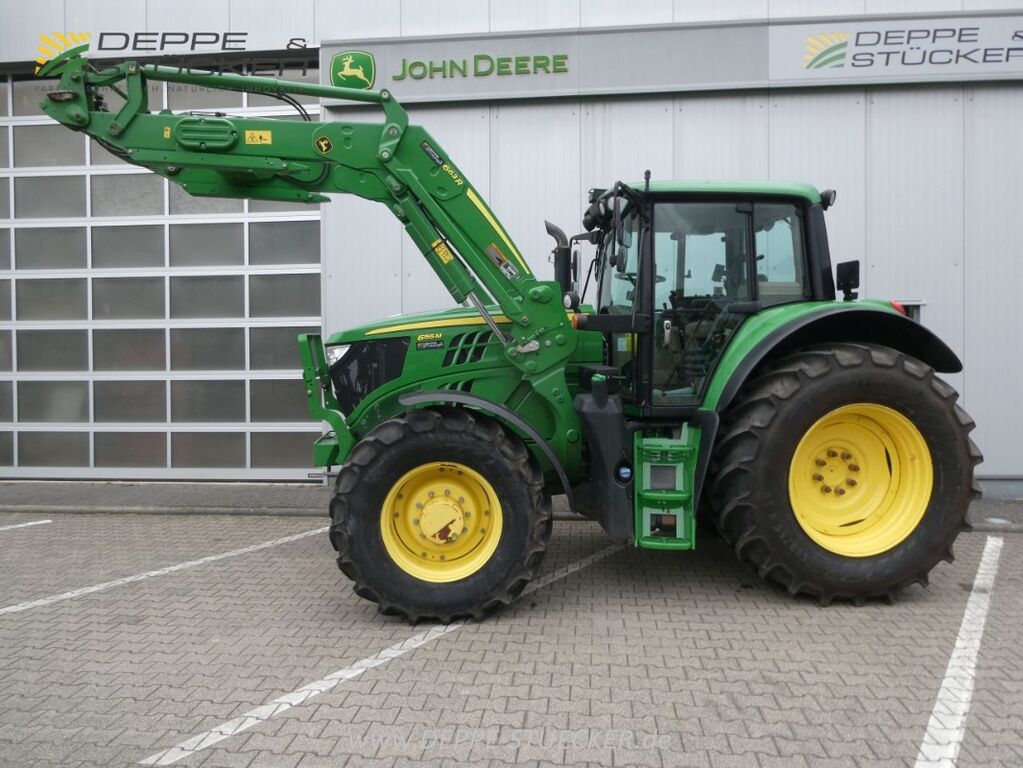 John Deere 6155M mit FL 663R 2