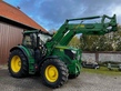 John Deere 6155R + 663R