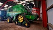 John Deere T670 Raupe mit 730FD