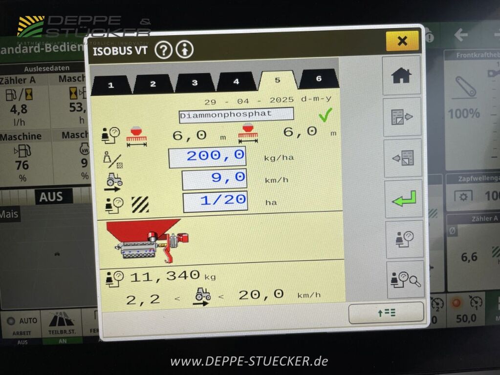 Kverneland OPTIMA TF Profi Typ D2VB1L 2