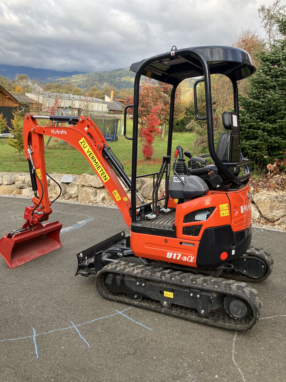 Kubota U17-4 Neumaschine !! 2