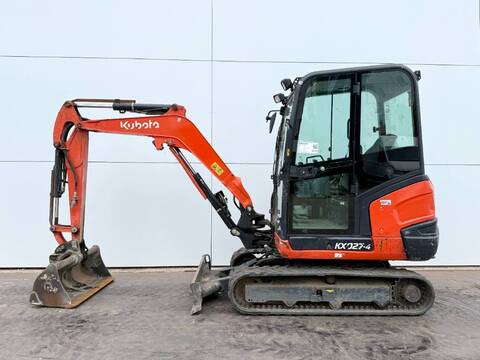 Kubota KX 027-4 - Hammer Lines / Quick Coupler