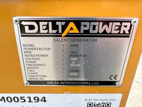 Delta Power DP90 - 60 KVA New / Unused / CE
