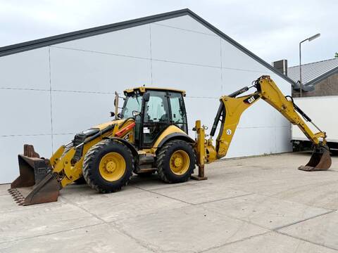CAT 444F - 4x4x4 / Telescopic Boom / Hammer Lines