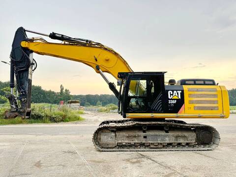 CAT 336FLXE - Pressurised Cabin / Rear & Side Camera