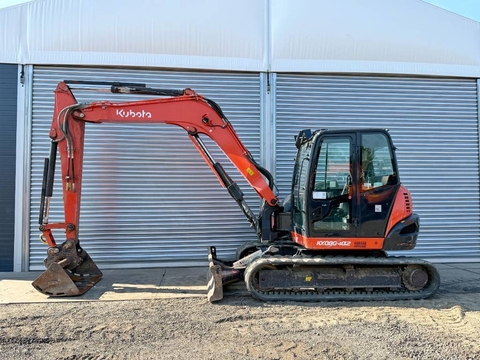 Kubota KX080-4A2 - Hammer Lines / Quick Coupler