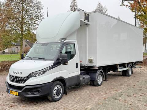 Iveco Daily 40C16 + BU7000 Koeltrailer BE Combi Automa